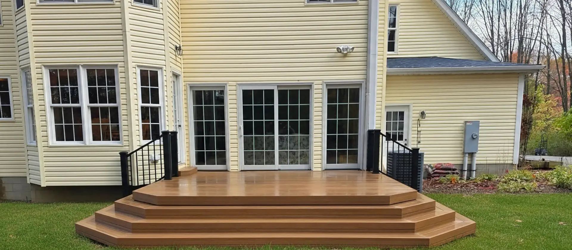 Luxury deck construction near me in Russell Township & South Russell ohio